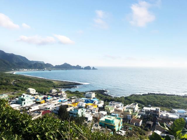 蘭嶼東清灣：村落與海灣