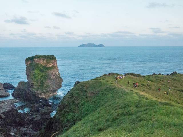 蘭嶼:海邊的奇岩