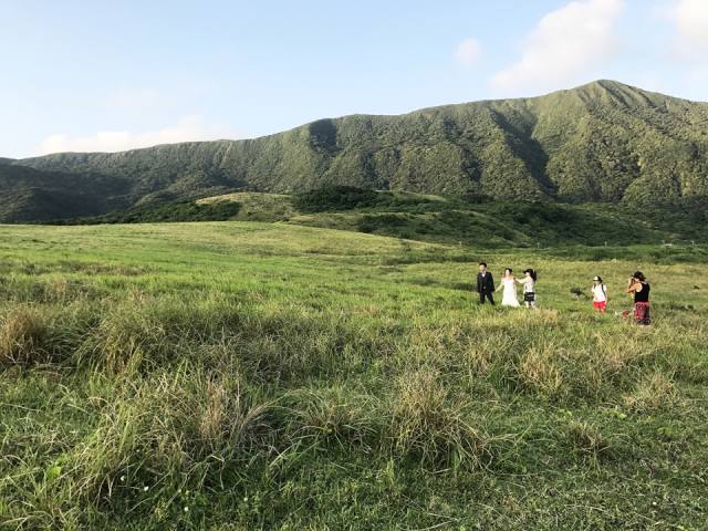 蘭嶼：開闊的草原與山